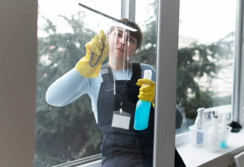 Nettoyage de vitres intérieures et extérieures à Balignac